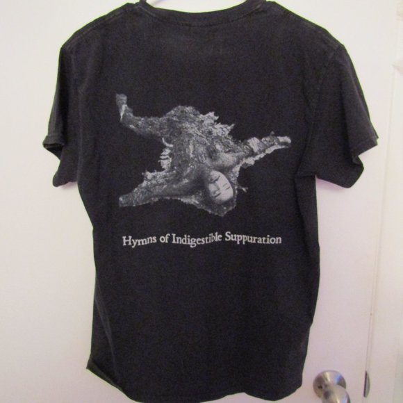 Last Days of Humanity Goregrind Metal T Shirt Size M - Picture 2 of 2